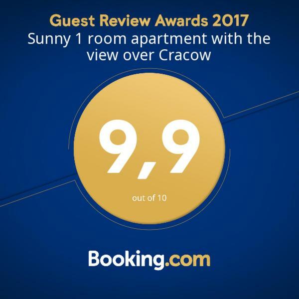 Sunny 1 Room Apartment With The View Over Cracow Cracovie Extérieur photo